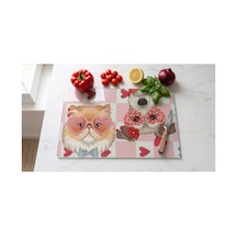 Cam Kesme Tahtası Temperli Uv Baskılı Kaymaz Ayaklı - 25x35 Cm En Çok Tercih Edilen Boyut İle Cam Kesme Ve Servis Tahtası Çok Renkli - 928940364 Çok Renkli