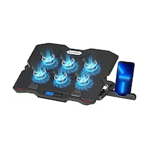 Blueforce Sx-35 Snower Siyah 6 Fanlı Notebook Soğutucu Stand