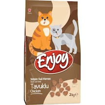 Enjoy Tavuklu Yetişkin Kedi Maması 2 KG