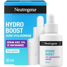 Hydro Boost Serum%10 Niasinamid 30 Ml Pipetli Şişe Hyalüronik Asit Ve Niasinamid İçeren Nemlendirici Serum