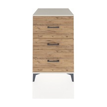 Kronos Komodin 3 Çekmeceli 60x59x96 Aytaşı-çam Aytaşı