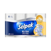 Selpak Yağ Emici Havlu 8'li - 4 Adet Tarı