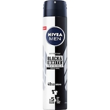 Nivea Invisible Men Black&White Erkek Sprey Deodorant 200 ML