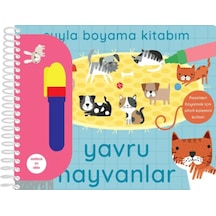 Suyla Boyama Kitabım - Yavru Hayvanlar - Aıaı-896969