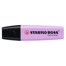 Stabilo Boss Original Fosforlu Kalem Pastel 10'lu Lila Çok Renkli