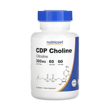 Nutricost Cdp Choline Citicoline 300 Mg 60 Capsules