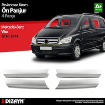 S-dizayn  Vito Krom Ön Panjur 4 Prç 2010-2014 Geniş