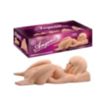 Hızlı Express Angena Tam Vücut Realistik Kadın Manken Anal Vajinal Oral Mastürbatör