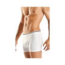 Berrak Erkek Beyaz 6lı Paket Likralı Boxer-beyaz-s
