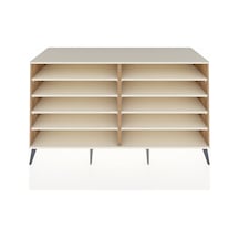 Kronos Konsol 8 Raflı 176x59x99 Çam-aytaşı Çam-aytaşı