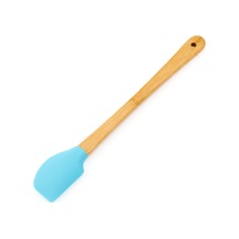 Mienn Servis Spatulası - Mavi / Kahverengi - 23 Cm Çok Renkli