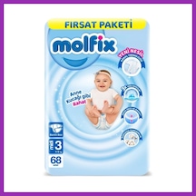 Bezos Bebek Bezi Fırsat Paketi 3 Beden 4-9 Kg 68 Adet Bty Standart