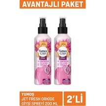 Yumoş Jet Fresh Orkide Giysi Spreyi 2x200 Ml Diğer
