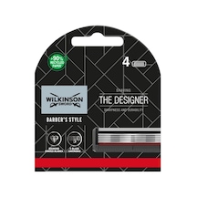 Wilkinson Sword Barber's Style The Designer Tıraş Bıçağı Kartuşu- 4 Adet