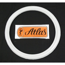 Motosiklet 18'' Kalın Beyaz Yanak Atlas