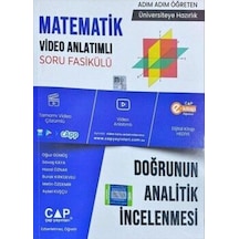 Matematik Doğrunun Analitik İncelenmesi Konu Anlatımlı Soru Bankası -  Çap Yayınları