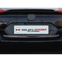 Honda Civic 10 Bagaj Alt Çıta Krom 2016 Ve Sonrası