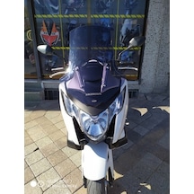Zeus Motor 2012-2013 Honda Nc 700 Dc Integra Uyumlu Uzun Ön Cam Koyu Füme