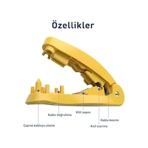 Trklink Trk-e-02 Çok Fonksiyonlu Cat6 Kablo Ayırıcı, Düzenleyici Ve Kesici Trk-n-224595