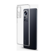 Xiaomi Mi 12 Lite Uyumlu Kılıf Lüx Şeffaf Silikon