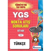 Ygs Türkçe Nokta Atış Karacan Yayınları Karacan Açıköğretim Yayın
