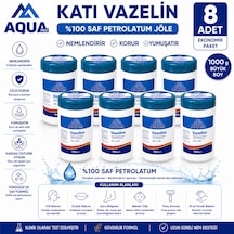 Aqua Katı Vazelin 1000 G 8 Adet