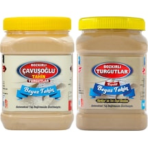 Bozkırlı Turgutlar Beyaz Tahin Kepeksiz 930 G + Kepekli 930 G