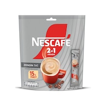 Nescafe 2'si 1 Arada Paket 15 X 10 G - 4 Adet Tarı Çözünebilir