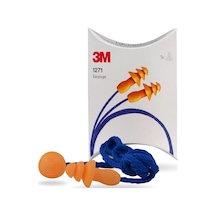 3m 1271 Kutusuz İpli Yıkanabilir Kulak Tıkacı Tekrar Kullanılabilir Snr 26 Db
