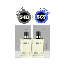 Bargello 548 Woody Erkek Parfüm EDP 50 ML + 567 Fresh Erkek Parfüm EDP 50 ML