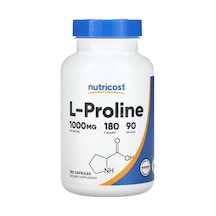 Nutricost, L-proline, 1,000 Mg, 180 Capsules 500 Mg Per Caps...