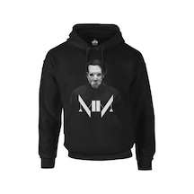 Marilyn Manson I Siyah Erkek Fermuarsız Kapşonlu