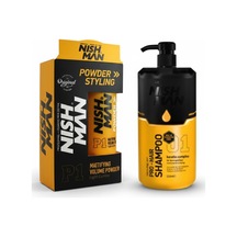 Saç Şekillendirici Toz Wax P1 / 20 Gr X 5 Adet/ + 1250 Ml Tuzsuz Şampuan Hediye