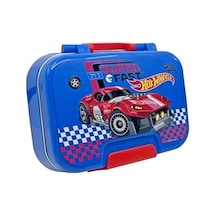 Wiggle Bento 1030ml Lunchbox Hotwheels Lisanslı Tek Katlı 2 Bölmeli Paslanmaz Çelik Sefer Tası Yemek Kutu Bakır