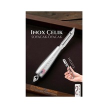 Inox Soyacak - Sebze Soyacağı - Kabak Dolma Oyacağı 2 Li Set 722010 Altın