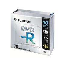 Boş Dvd Fujifilm Dvd-R 4.7Gb 16X Ince Kutu 10 Adet