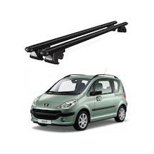 Venüs Peugeot 1007 2005-2010 Uyumlu Siyah Ara Atkı Port Bagaj Tavan Barı