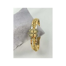 Arpa Kesim Yonca Figürlü Çelik Bileklik Gold - 662199863 Gold