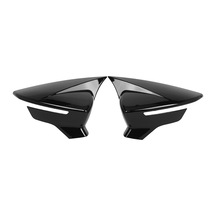 Shineyee 2013-2020 Seat Leon İçin Abs Malzemeden Yapılmış Siyah Yan Ayna Kapakları - Oem 5f0857537b/8b Uyumlu