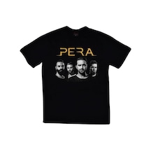 Stoned&Fame Pera Baskılı T-shirt SIYAH