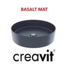 Creavit Loop 45 CM Set Üstü Çanak Lavabo Basalt Mat Lp145
