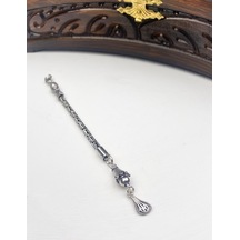925 Ayar Gümüş Silver Tesbih Püskülü