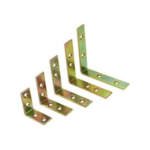 Mobilya Dolap Köşe Bağlantısı L Demir Gönye Sabitleme 15x75 Mm 10 Adet