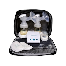 Mamajoo Elektronik Çiftli Göğüs Pompası 250 ml & Emzirme Seti | Termal Çanta Hediyeli