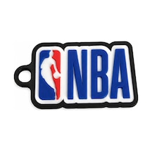 Nba Logolu Anahtarlık Sert Plastik Basketbol Temalı Anahtarlık Dayanıklı Zincirli Aksesuar