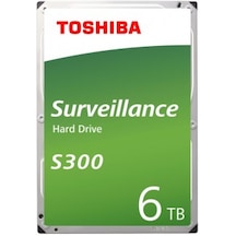 Toshiba S300 HDWT860UZSVA 3.5" 6 TB 5400 RPM SATA 3 HDD