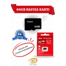 Ultra 64 Gb Uhs-3 Class 10 A++ Kalite 64g- Micro Sd Kart 64gb Hafıza Kartı