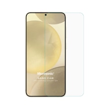 Galaxy S24 Nano Glass Cam Ekran Koruyucu Galaxy S24 İle Uyumlu Ekran Koruyucu - Şeffaf