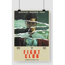 Fight Club Afiş Tasarımlı A3 Poster