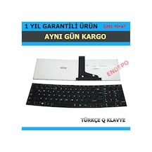 Toshiba Uyumlu Satellite C855-S5236 Türkçe Q Klavye Siyah